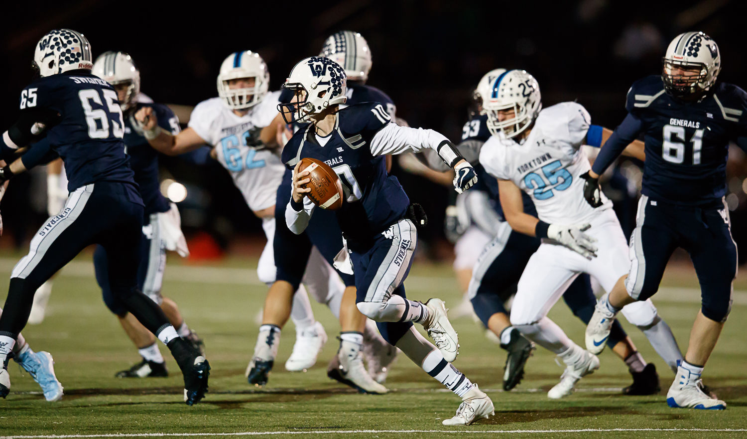 W-L vs. Yorktown football 10
